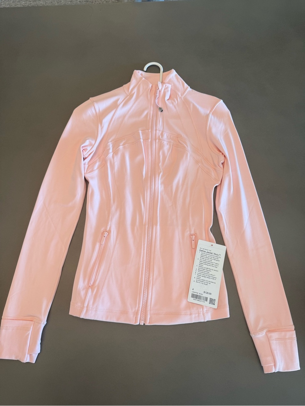 Lululemon Define Jacket *Nulu Pink Jacket Size 4